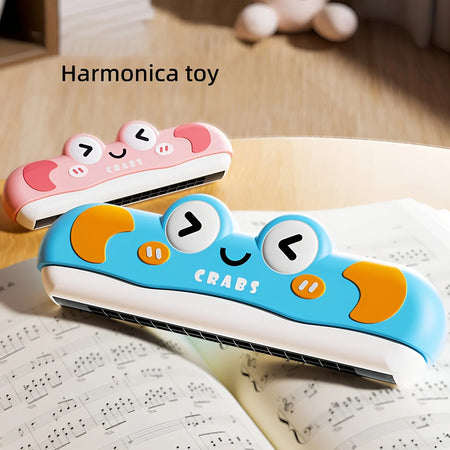 Cartoon Harmonica 32-Hole Beginner Whistle &ndash; Washable ABS