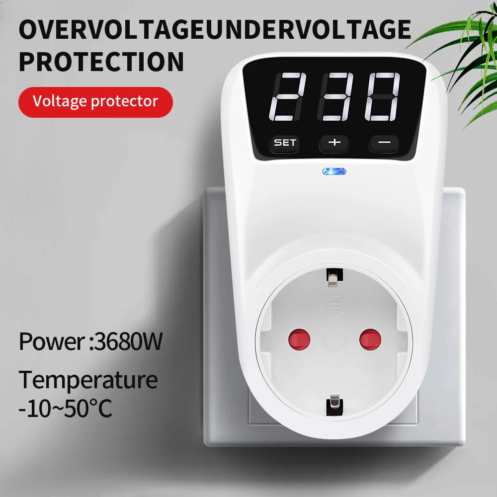 HLP02 Digital Voltage Protector &ndash; Overcurrent Protection