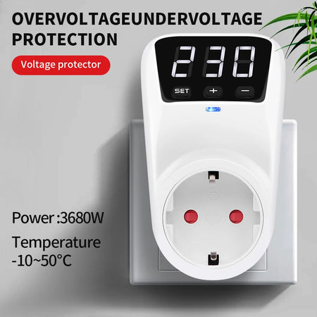 HLP02 Digital Voltage Protector &ndash; Overcurrent Protection