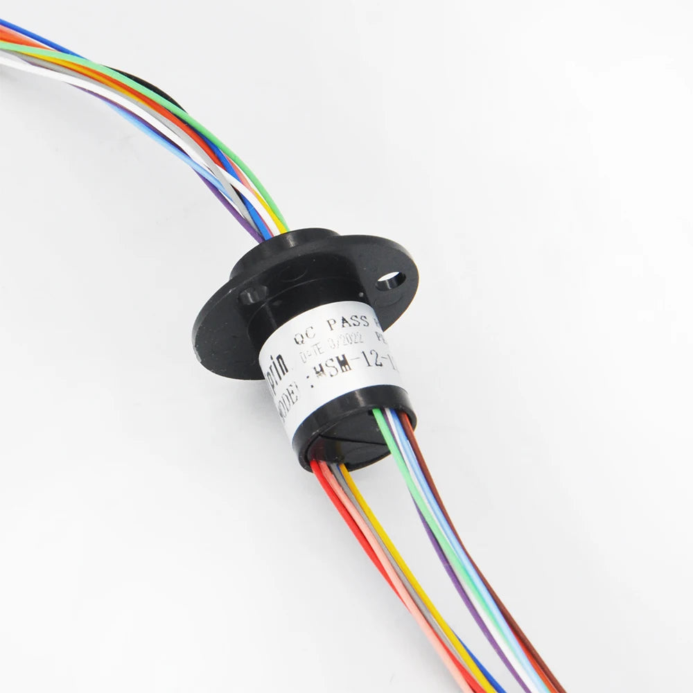 Micro Rotate Slip Ring 2A 12.5mm - Multi Channel Options 12 Channel