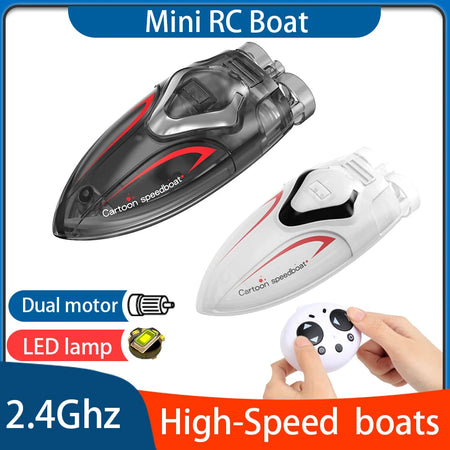 TKKJ Mini RC Boat &ndash; High Speed Turbo Propulsion With LED