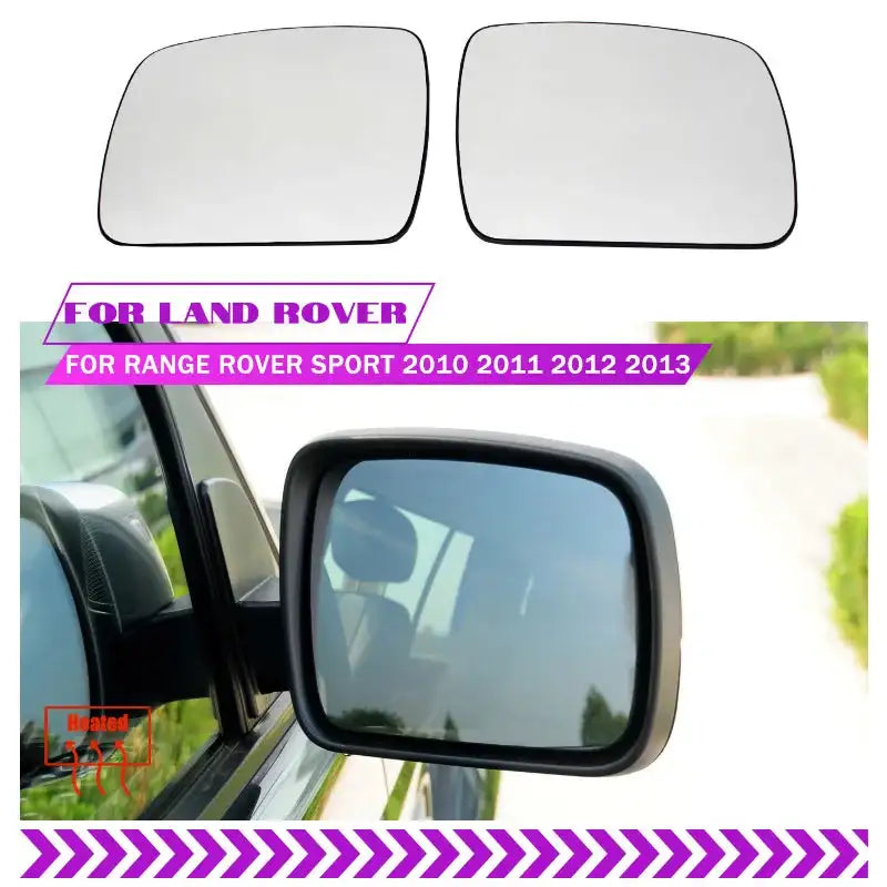 Heated Left Right Mirror Glass for Land Rover Discovery 4