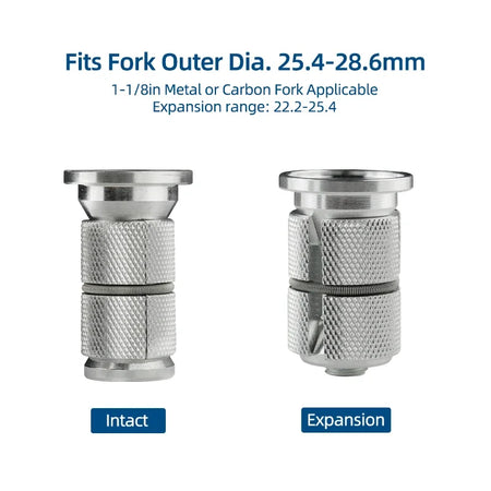 DEEMOUNT Bicycle Carbon Fork Steerer Headset Plug &ndash; Robust and Durable Expansion Anchor