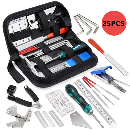 Miwayer 25/45/72PCS Guitar Tool Kit - All-In-One Repair Set 25pcs