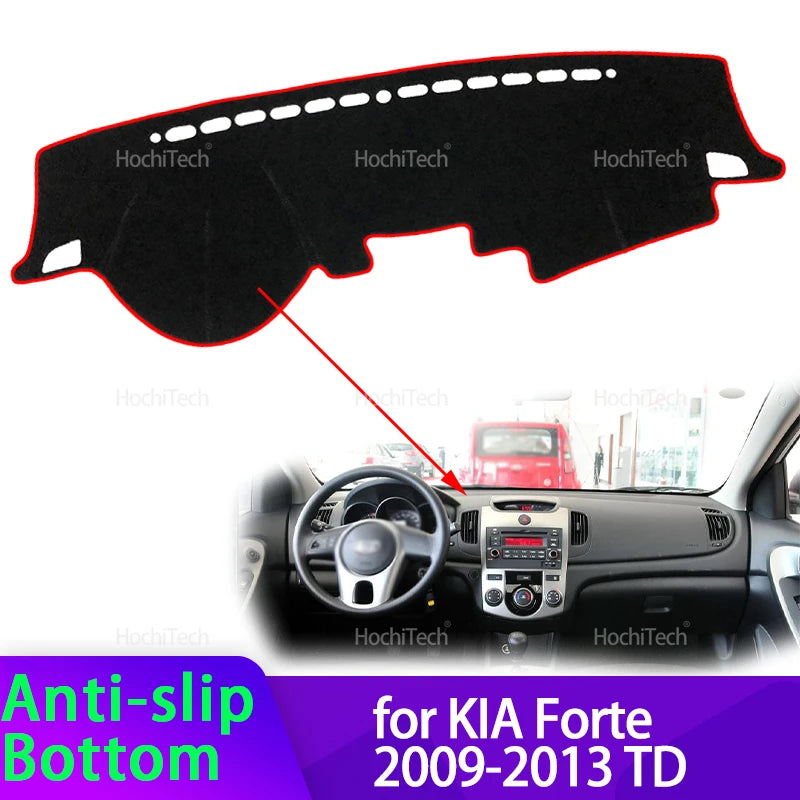 Kojelaudanmatti Kia Forte 2009-2013 TD häikäisysuoja