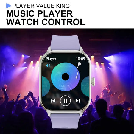 LAXASFIT 2025 Smart Watch 2.01 Inch Screen IP68 Waterproof