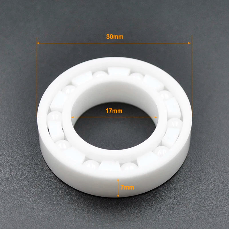 Zirconia Full Ceramic Bearing 6900CE 6905CE &ndash; Low Friction 6903 17X30X7mm / CHINA