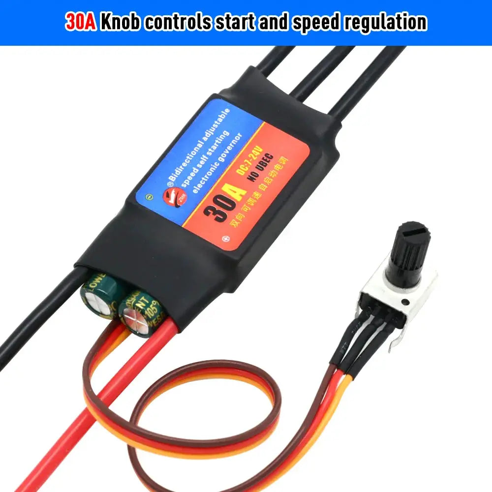 ZMR 2-6S 30A 60A ESC Bidirectional Self Starting Brushless Electric Regulation Speed Controller ESC for DIY Tools by InterCyprus Trading Ltd