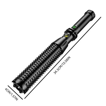 Baseball Bat LED Self-Defense Flashlight &ndash; Telescopic Zoom