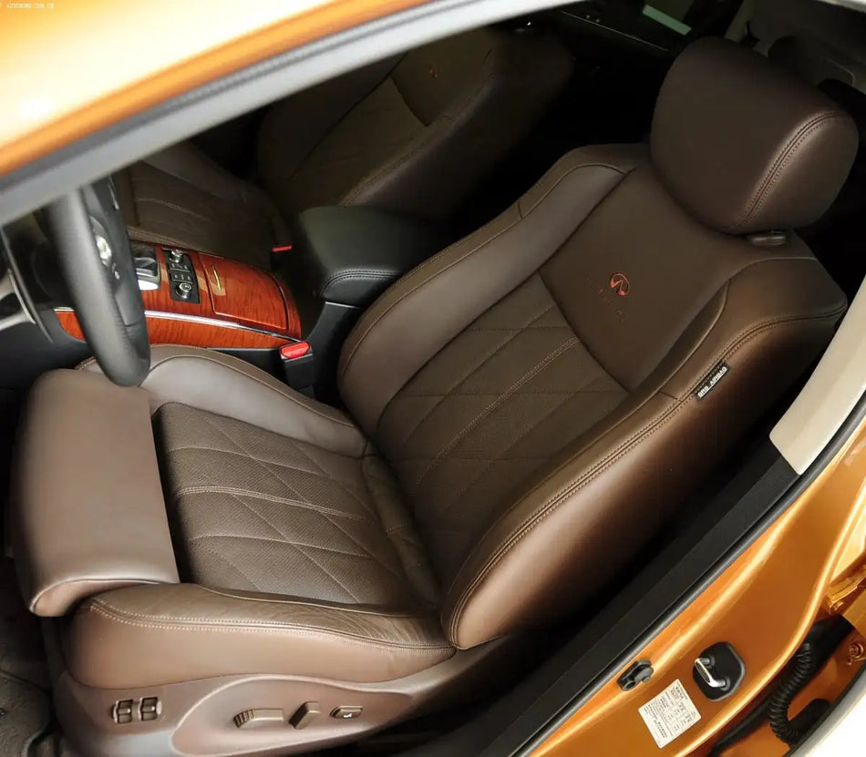 Infiniti FX II Sædeovertræk i kunstlæder Fuldt sæt 2008 2013