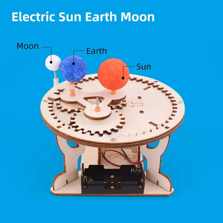 Kids DIY Science Toys Educational Scientific Experiment Kit Hydraulic Lift Table Model Physics School STEM Projects by InterCyprus Trading Ltd