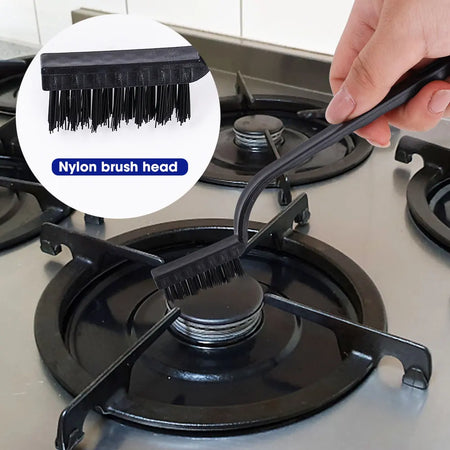 3Pcs Gas Stove Cleaning Brushes &ndash; Effortless Kitchen Cleaning Solution