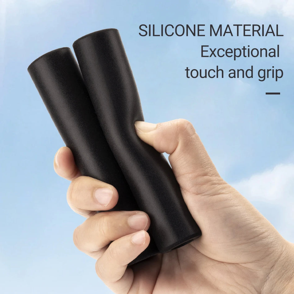 Mâner siliconic pentru bicicletă MTB cu absorbție a șocurilor, îngroșat, mâner ușor pentru ghidon