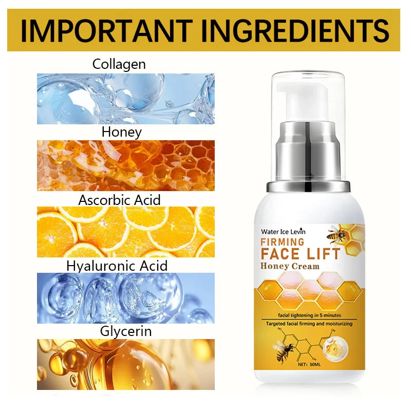 Honey Instant Face Lift Cream &ndash; Gentle Anti-Aging Moisturizer