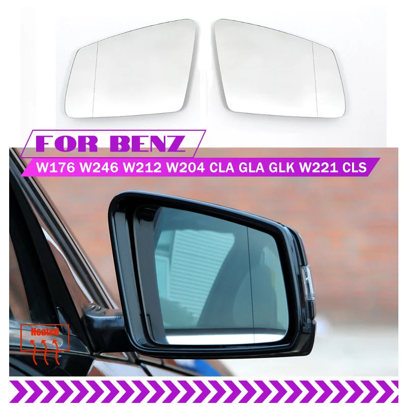 Зеркало заднего вида с подогревом для левой и правой стороны Mercedes