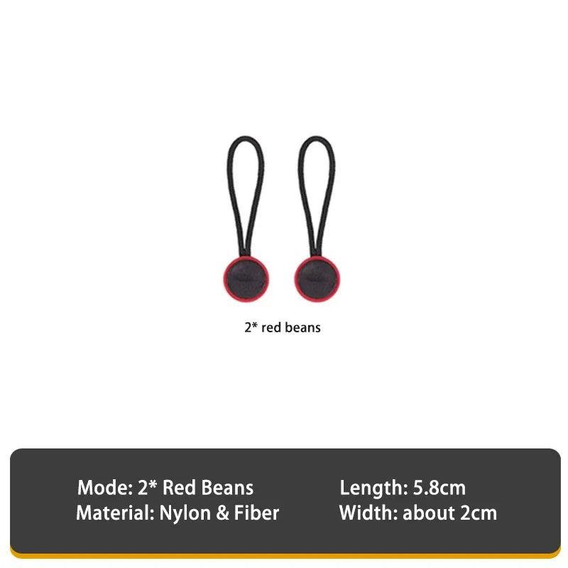 Quick Release Camera Buckle for Shoulder &amp; Wrist Straps - Compatible with Sony, Canon, Nikon 2x Red Bean