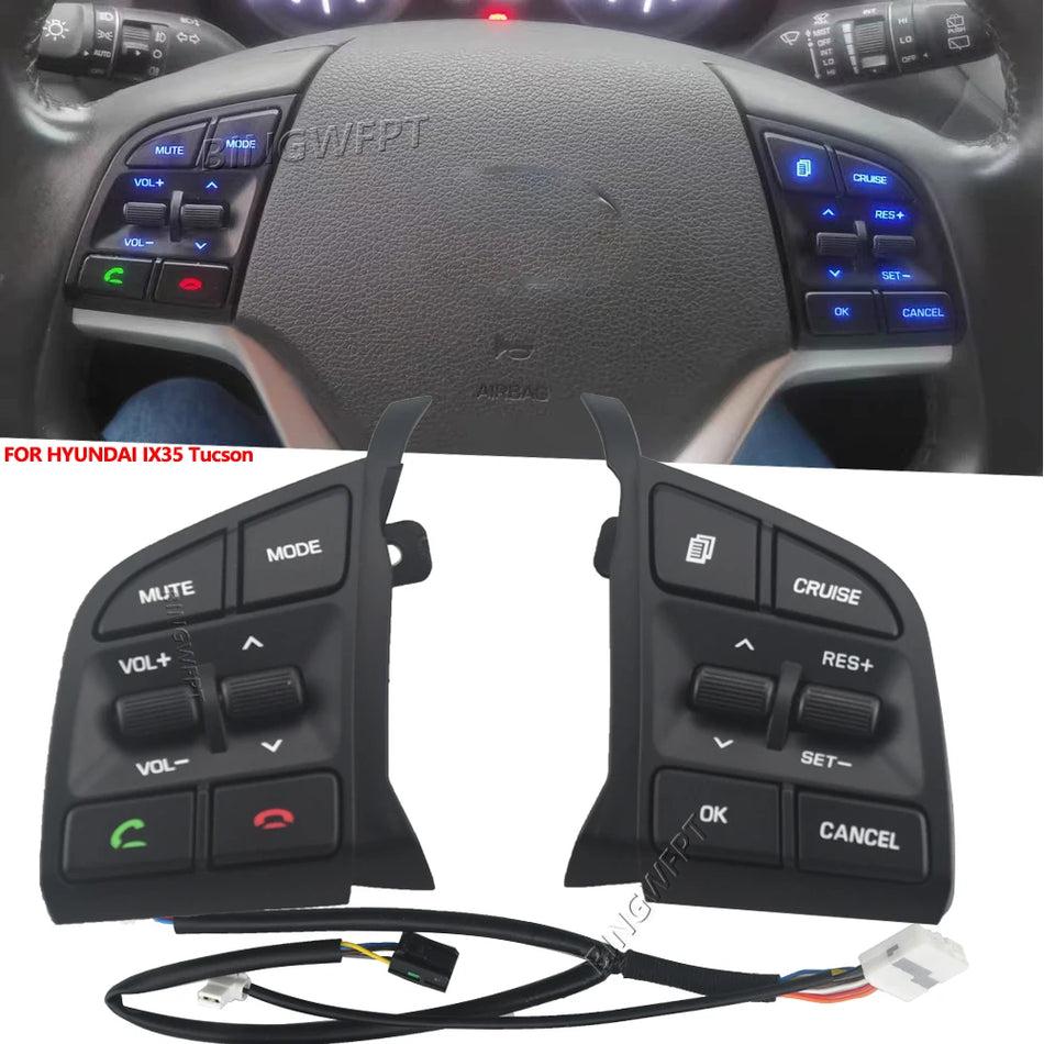 Vairo kruizo kontrolės mygtukų jungikliai ABS Hyundai Tucson 2015-2019