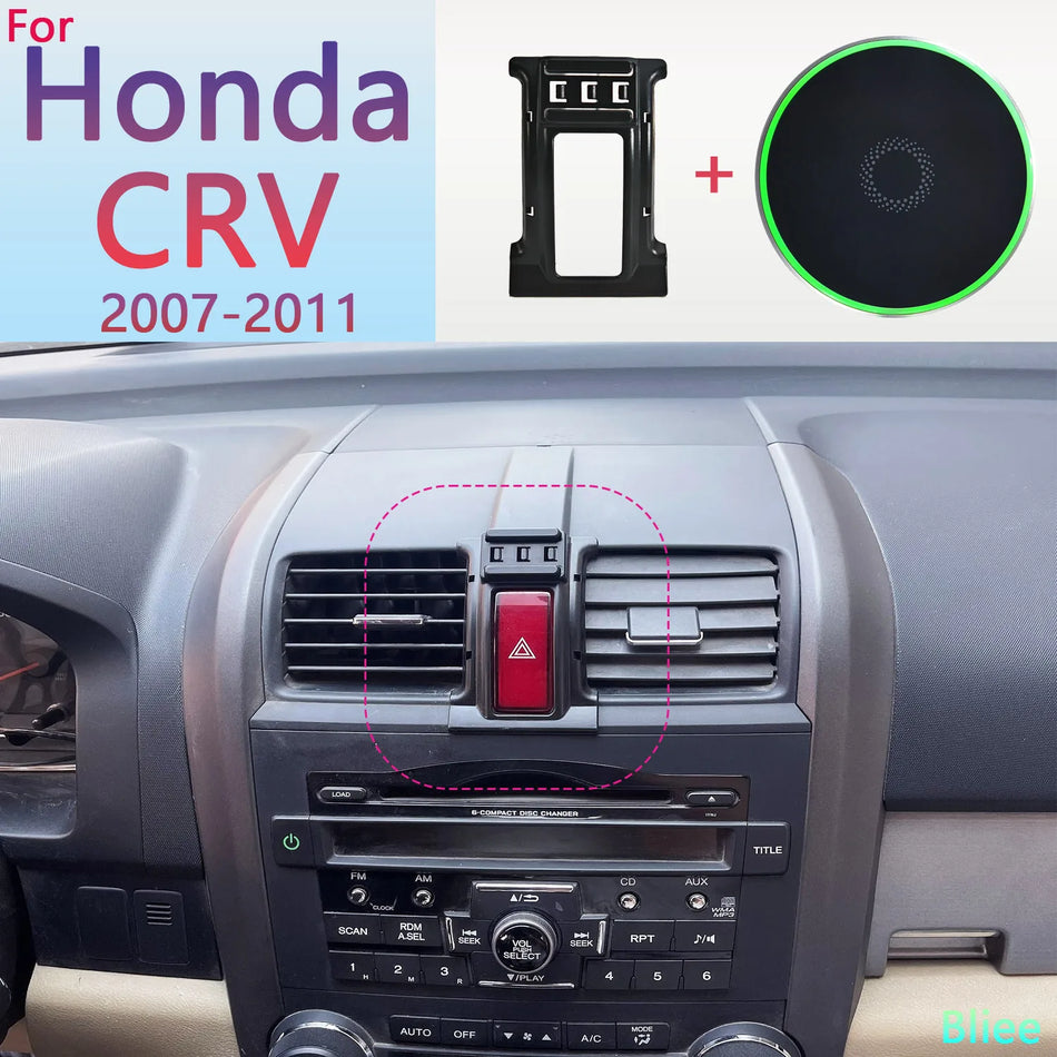 Magnetisk Trådlös Biltelefonhållare MagSafe Honda CRV 2007