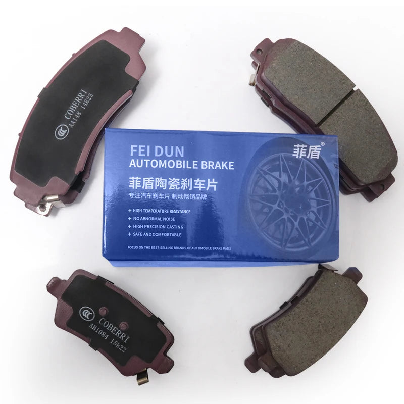 Feidun Noiseless Ceramic Brake Pads &ndash; Low Noise High Temp