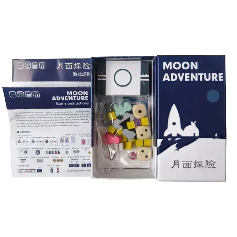 Moon Adventure Games &ndash; Unique Cooperative Party Card Game