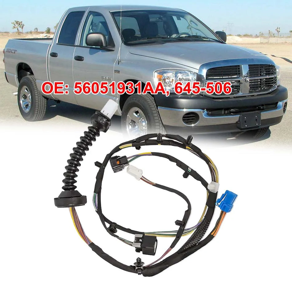 Ηλεκτρικό Καλώδιο Θύρας για Dodge 56051931AA 645506 Premium Καθαροί Χάλκινοι Αγωγοί Ανθεκτική Κατασκευή