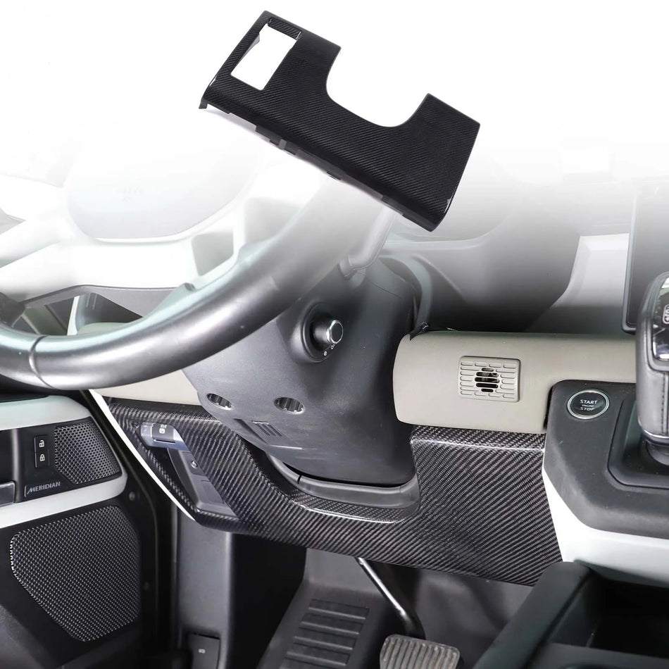 Äkta kolfiberförsvarspanel 90 110 130 Land Rover