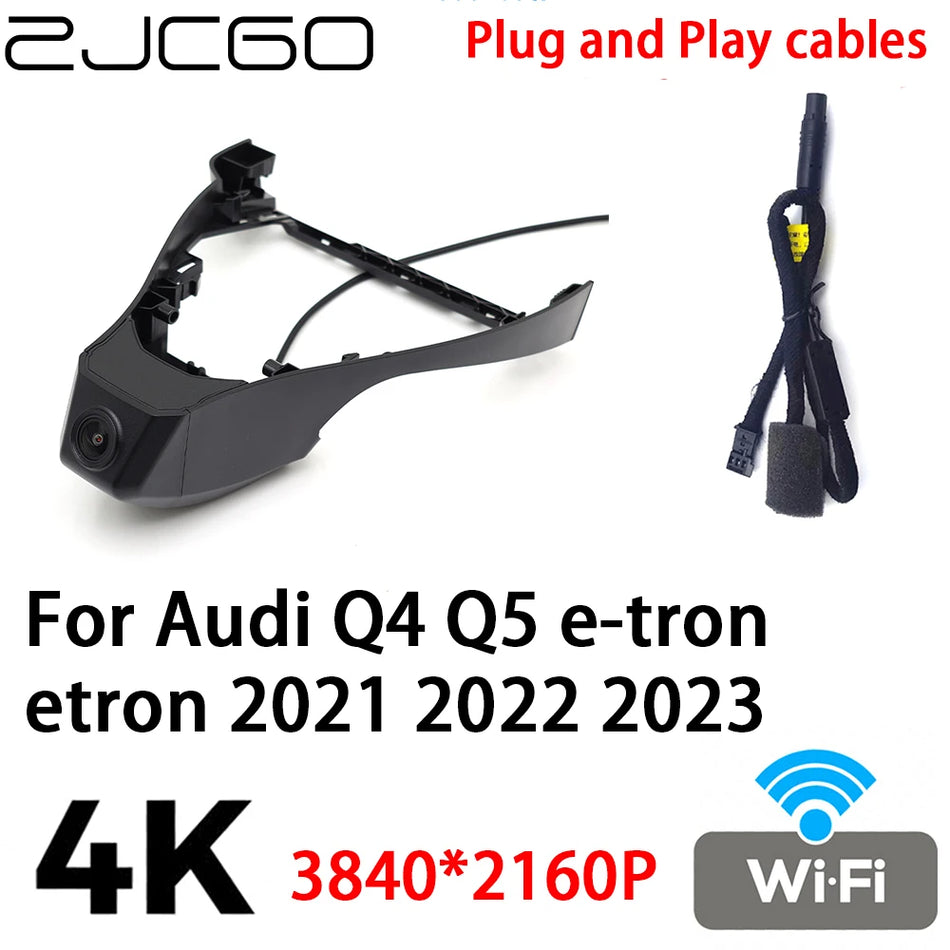Automobilinė DVR Dash Cam 4K Audi Q4 Q5 e-tron etron 2021-2023