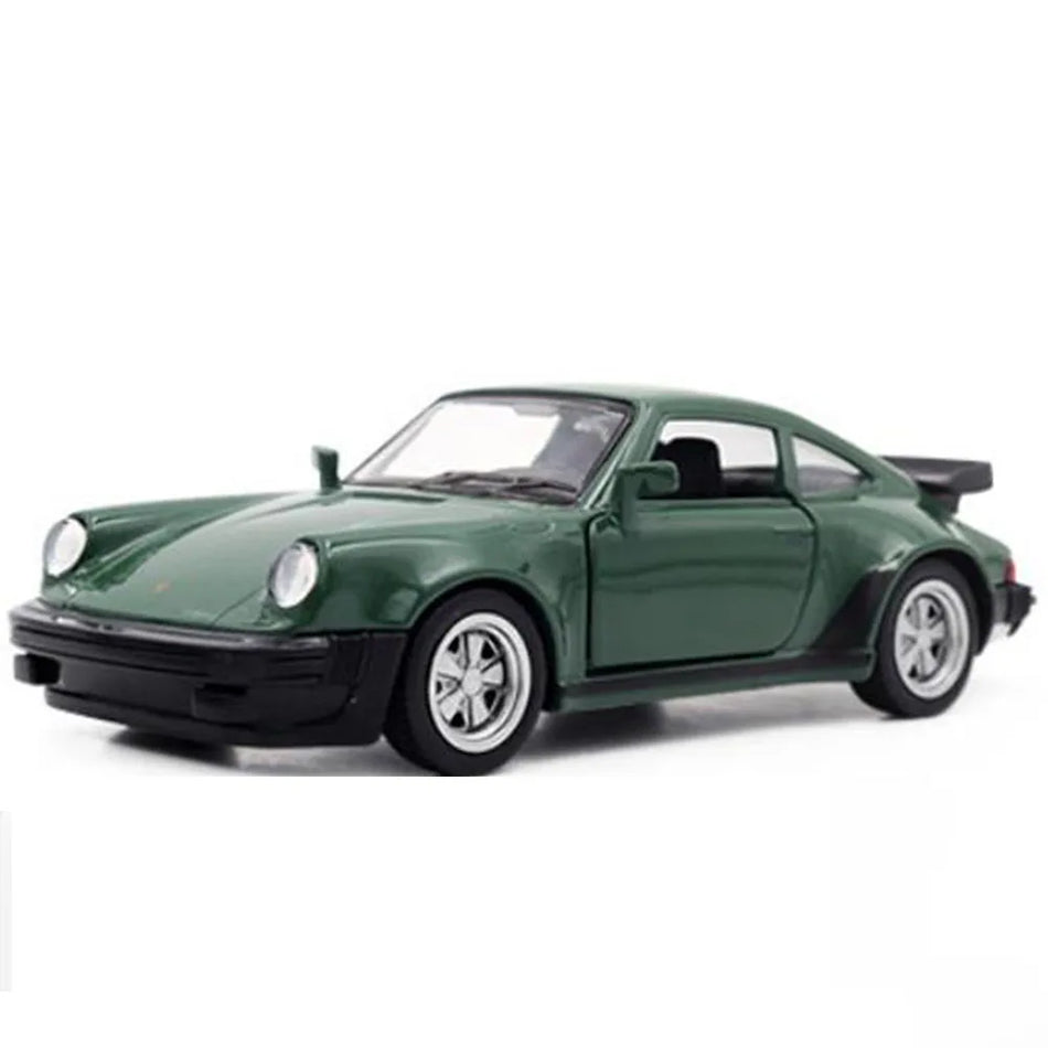 Mașină de jucărie model diecast din aliaj pentru Porsche 911 Turbo