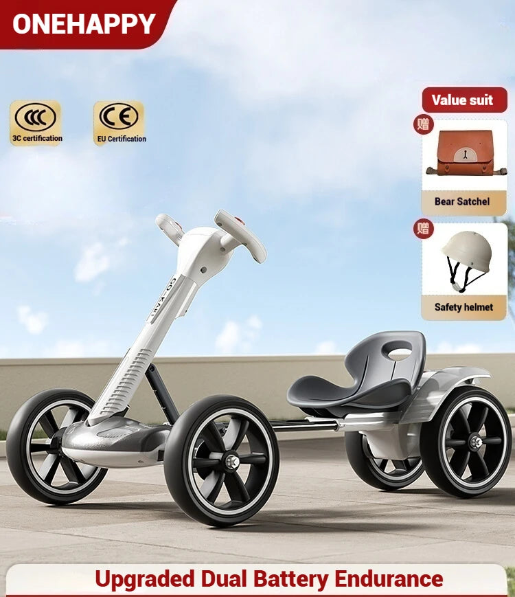 GIOIO Kids Electric Ride-On Car - Remote Control Fun