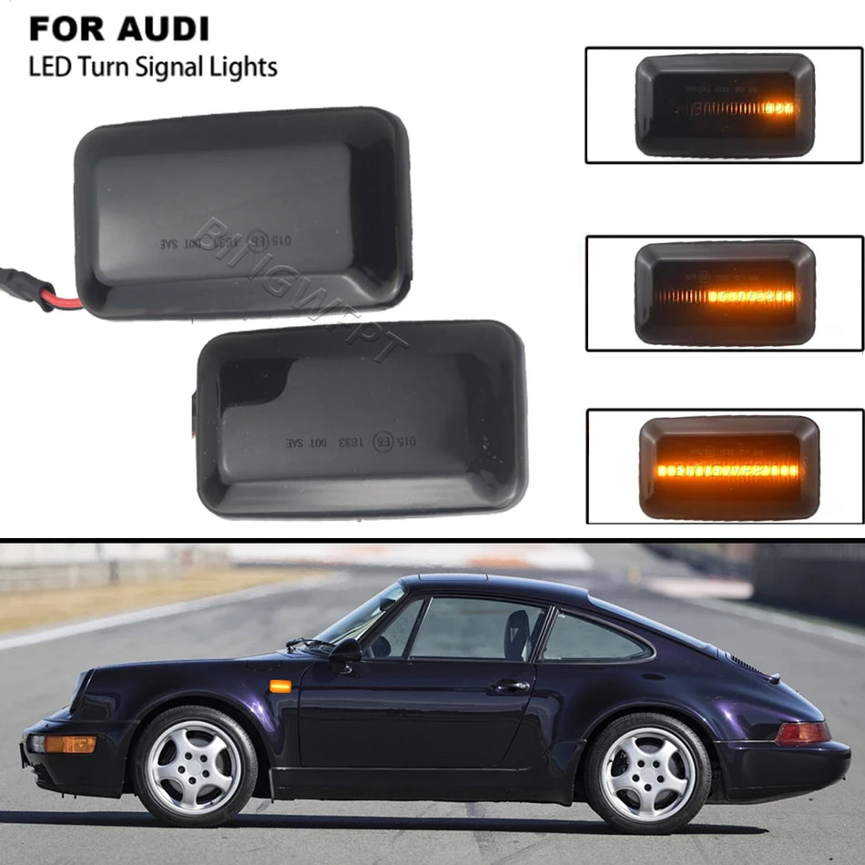 LED dynamické boční světlo pro Audi 100 C3/C4, 80 RS2, V8, 4000