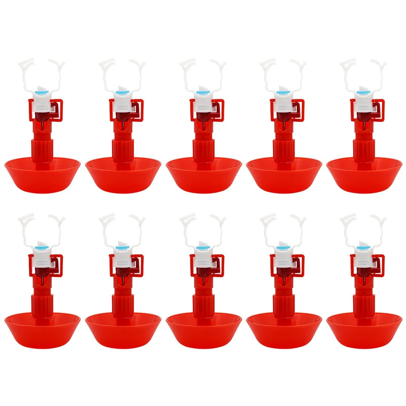 Automatic Chicken Water Nipple Drinker &ndash; Easy Hanging Setup 10pcs