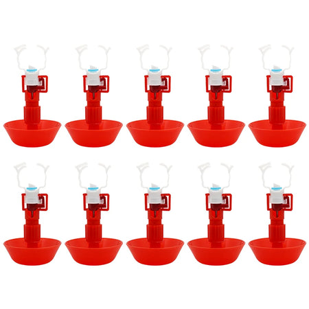Automatic Chicken Water Nipple Drinker &ndash; Easy Hanging Setup 10pcs
