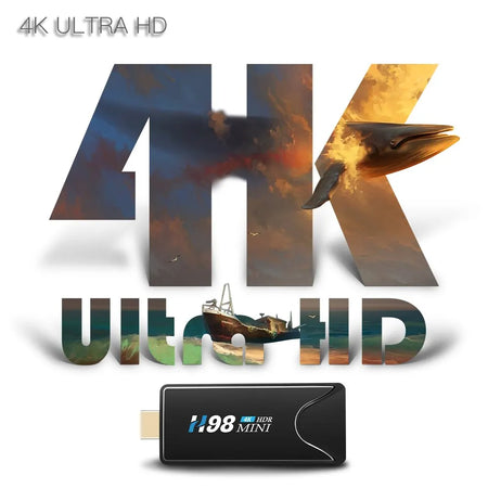 H98MINI &ndash; 4K Android TV Stick With Dual WiFi H265 Support