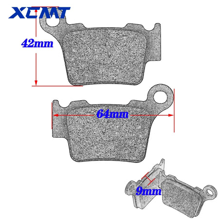 KTM Front and Rear Brake Pads &ndash; High Temp Resistance