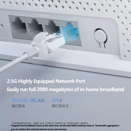 Xiaomi Router BE5000 &ndash; Ultra Fast 2.5G WiFi 7 Mesh Network