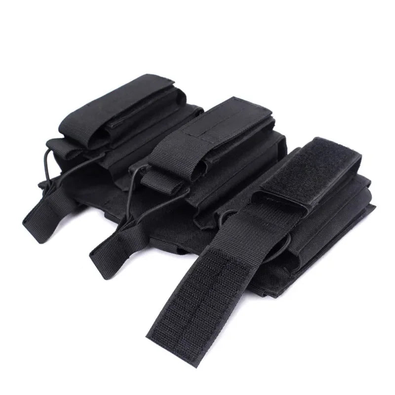 Suport pentru magazine din nylon tactică cu două straturi pentru M4 M16 Ak