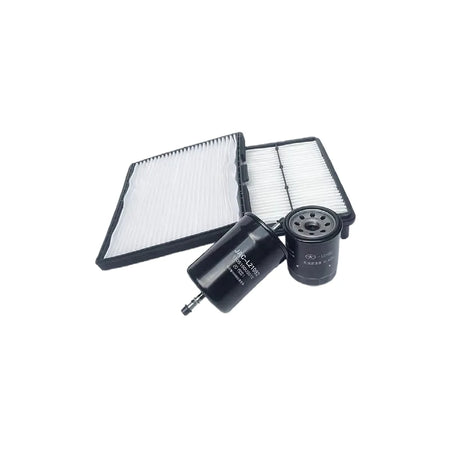 Engine Air Oil AC Fuel Filter Set for JAC J5 J6 1109120U2010 by InterCyprus Trading Ltd