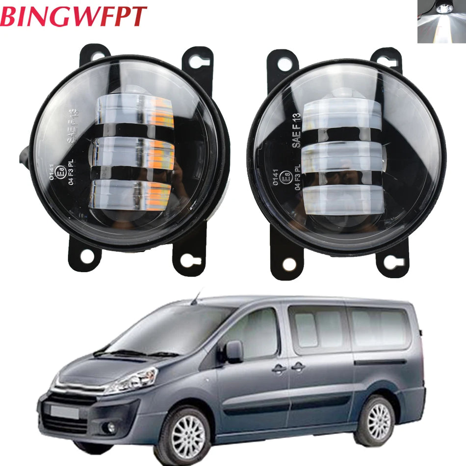 Faro de niebla para Citroën C1 C3 C4 C5 C6 DS3 DS4 DS5 SpaceTourer C-Crosser Berlingo