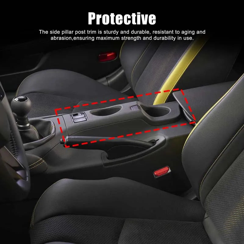 Painel de Suporte para Copos em Fibra de Carbono Real para Consola Nissan 400Z