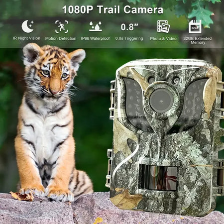 Outdoor Waterproof Hunting Camera &ndash; Night Vision HD Imaging