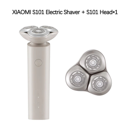 XIAOMI MIJIA S101 Electric Razor - Rechargeable Wet/Dry Shaver, 18 Blades, 60-Day Use S101 Shaver head-1 1