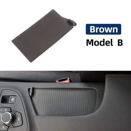 For Buick Regal Center Console Water Cup Holder Slide Roller Blind Cover Curtain Accessories 2009-2015 22743354 Black Coffee by InterCyprus Trading Ltd