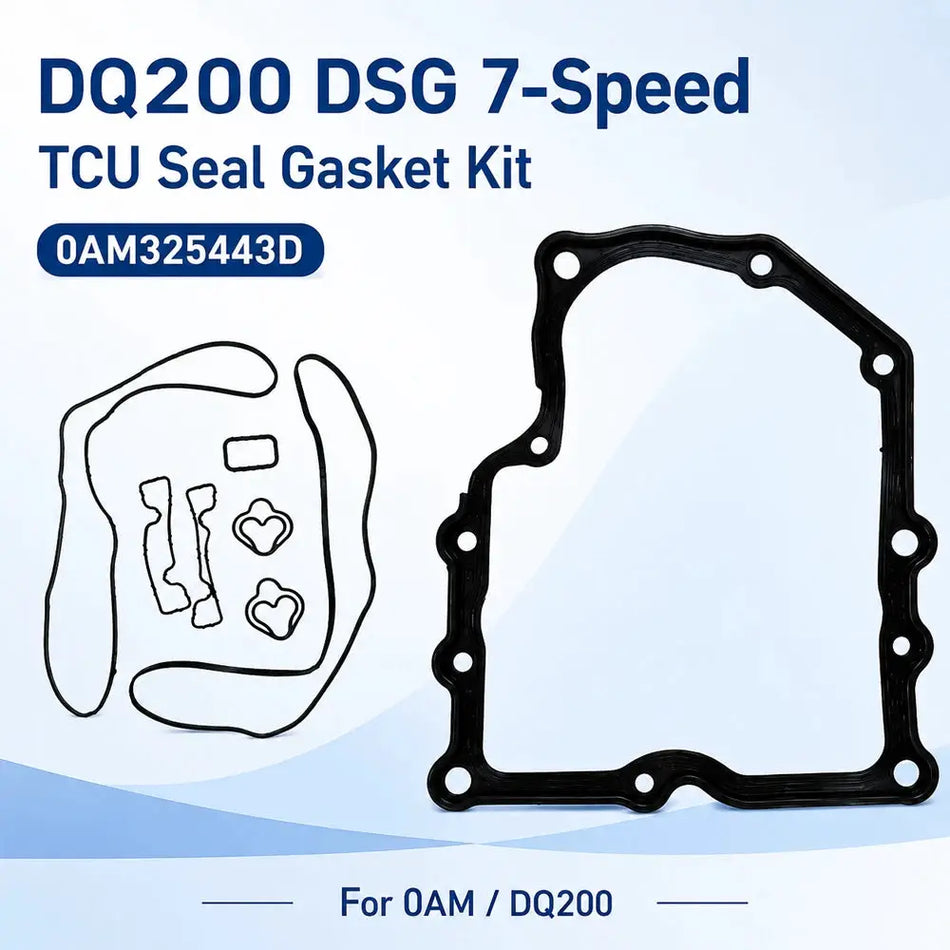 0AM325443D DQ200 0AM DSG 7-Speed Mechatronic TCU Seal Gasket Kit 0AM Transmission Control Unit Seal Gaskets For VW Audi Skoda by InterCyprus Trading Ltd