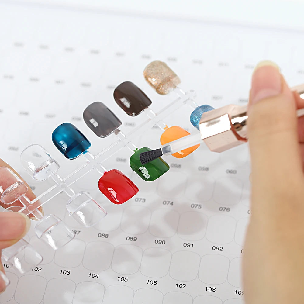 P-SB10-480 Nail Color Display Shelf &ndash; Nail Art Sample Book