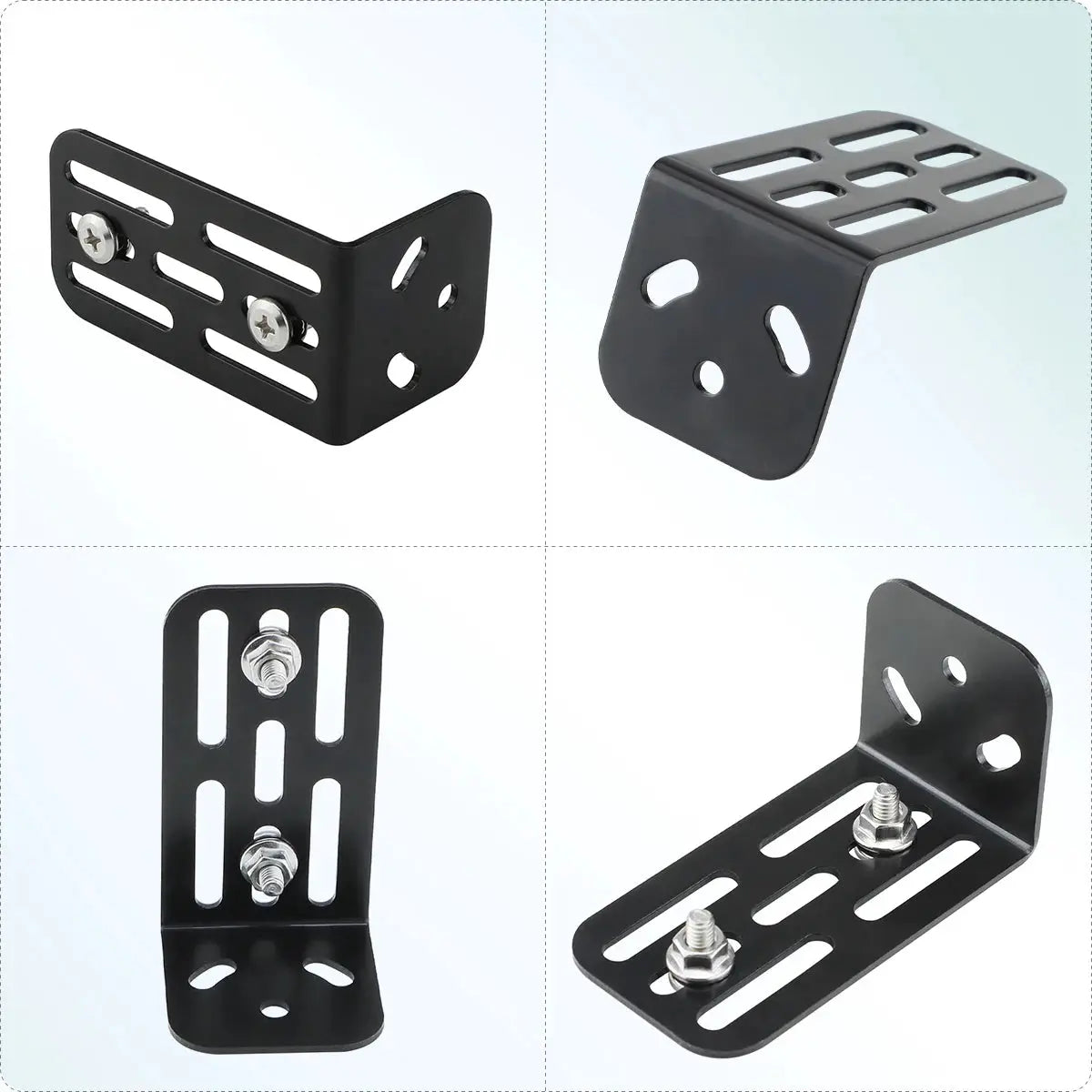 Stainless Steel L Shape Bracket With Screws For Truck Bus Camera Mount by InterCyprus Trading Ltd