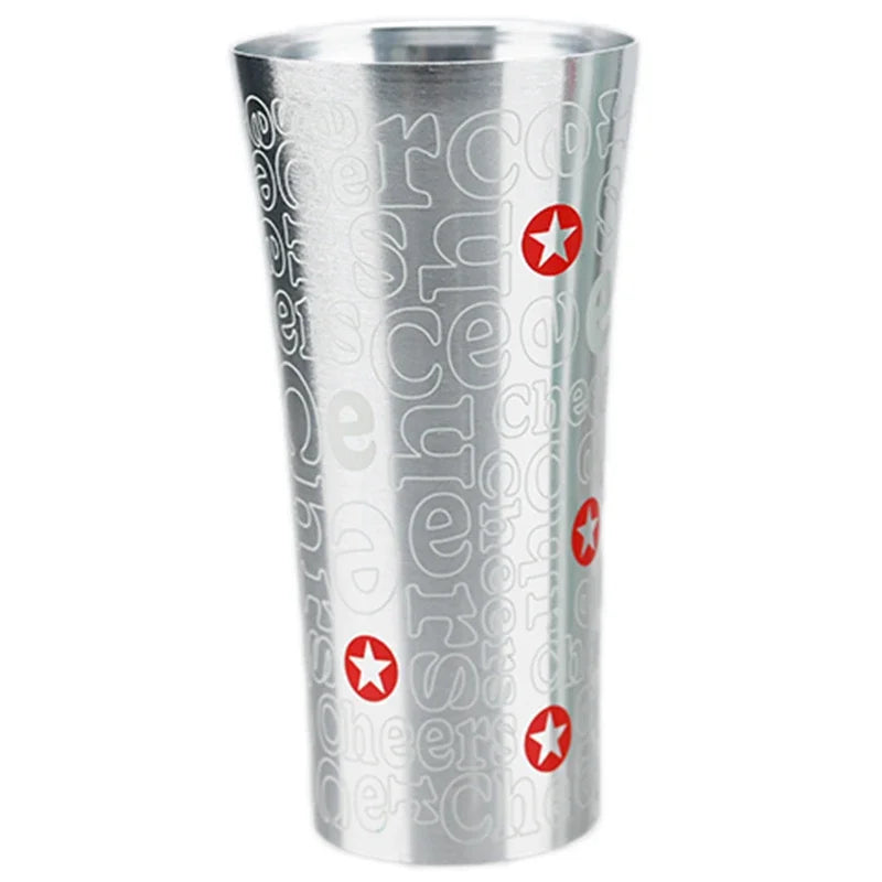 Color Changing Aluminum Beer Cup - Hammered Travel Mug A-1Pcs / 360ml