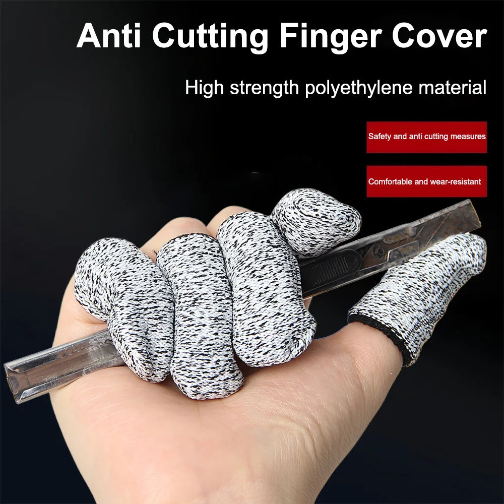 L1JJP0531 Cut Finger Covers 10Pcs &ndash; Cut Resistant Level 5
