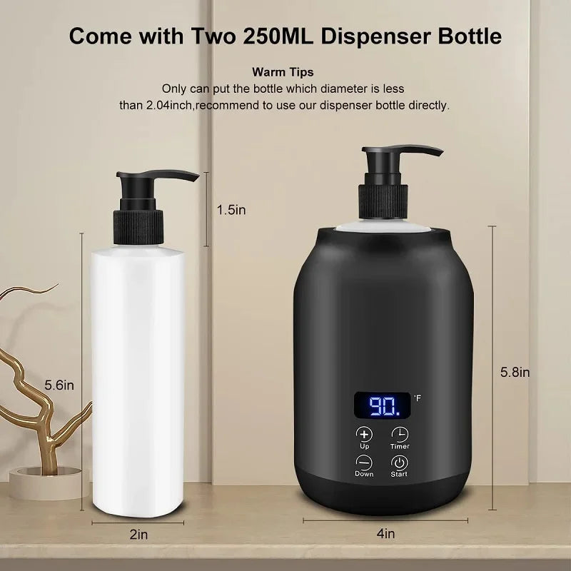 Massage Oil Heater With LED &ndash; Temperature Control 30-65C