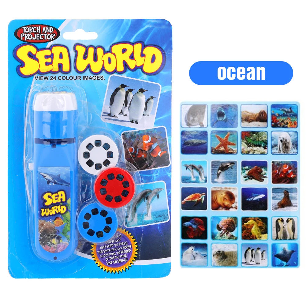 Slide Story Projector Machine &ndash; Engaging Bedtime Stories for Kids Ocean