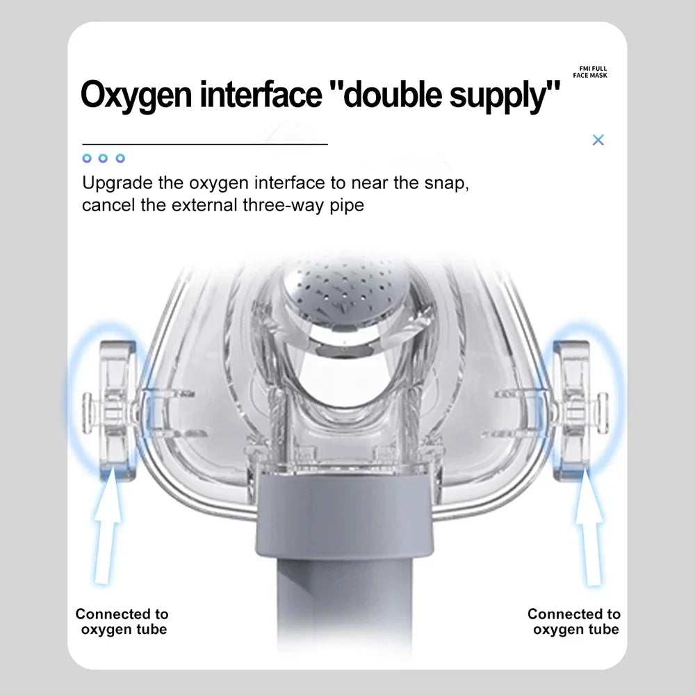 Resoxy CPAP Nasal Mask M L &ndash; Lightweight Silicone Comfort